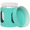 Blue Donuts Blue Donut 21oz Stainless Steel Storage Canister with Window Turquoise BD3927170 - alternate 4